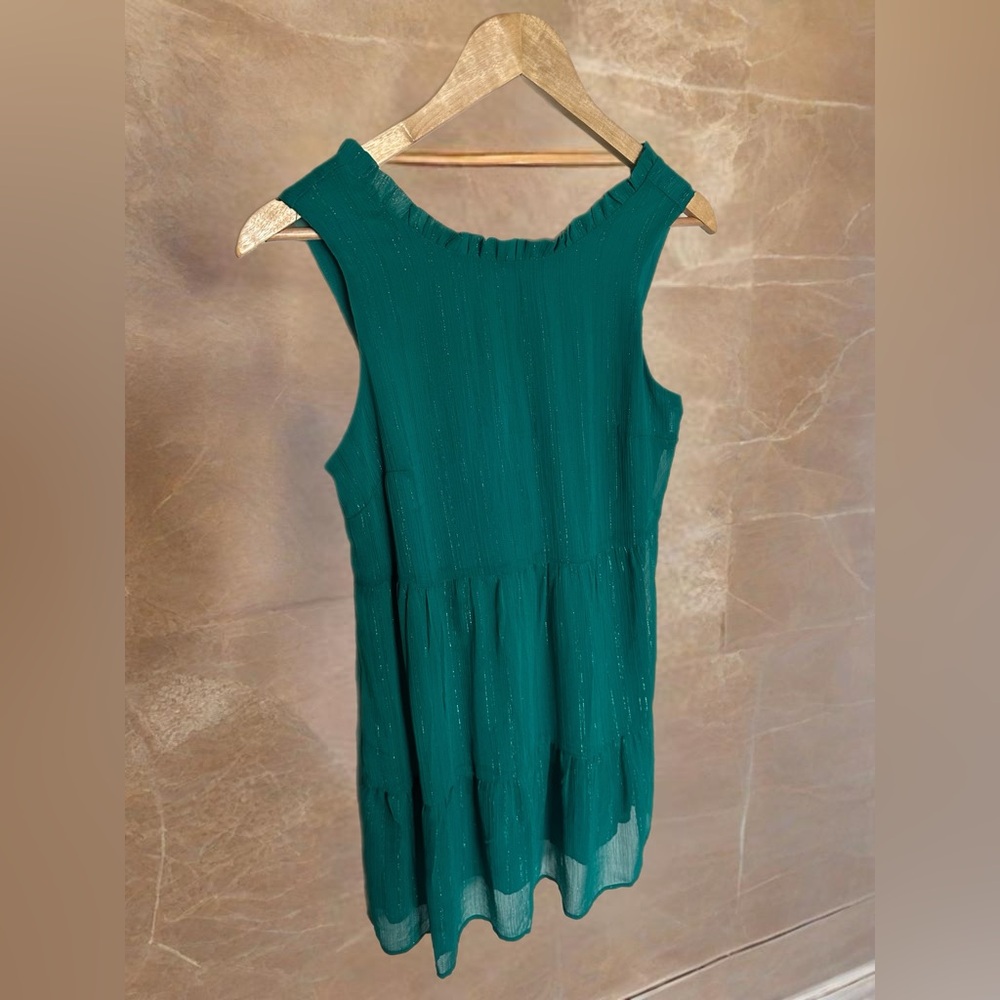 Rachel Zoe Green/Sparkle Dress
